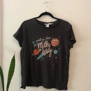 ✨ 2/10$ H&M Milky Way print T-shirt size S